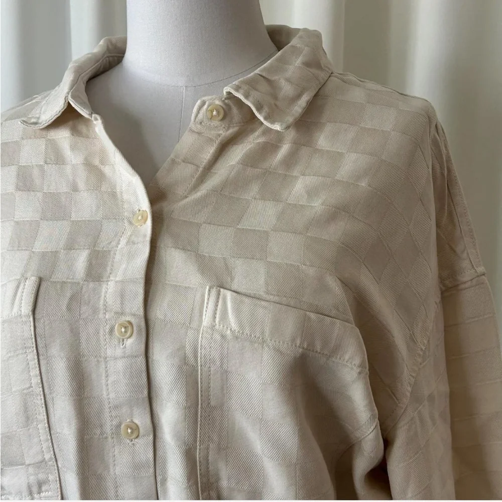 Weekend Los Angeles ADORIA DRESS Checkered Pattern  size Large. - Picture 5 of 9